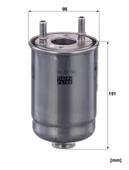 WK 10 041 z - Yakıt Filtresi -  MANN FILTER thumbnail 2