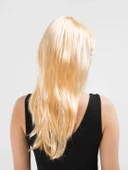CEYLAN ADAM   Platin Altın Dore Renk Uzun Düz Parti Peruğu thumbnail 2
