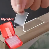 1.4 CM - 4.5 CM 60 ADET KALİTELİ ÇİFT TARAFLI BANT HALI TABLO RESİM YAPIŞTIRMA BANDI - 2