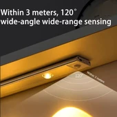 4 LED 50 CM HAREKET SENSÖRLÜ LED IŞIK TEZGAH ALTI OFİS EV LED LAMBA thumbnail 4