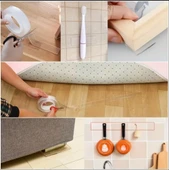 1 METRE ULTRA GÜÇLÜ ÇİFT TARAFLI NANO BANT HALI TABLO RESİM YAPIŞTIRMA BANDI 2 CM EN - 2