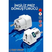 Modacar İngiliz ve Amerikan Fişi Dönüştürücü - Priz Dönüştürücü 2 ADET - 1