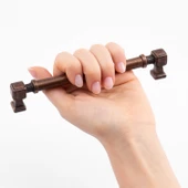 Talas Antik Bakır Metal 192 mm 19.2 cm Eskitme Mobilya Mutfak Çekmece Dolap Kulpu Kulbu Kulpları thumbnail 7