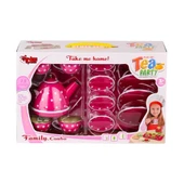 CEYLAN ADAM ATF-2020B-2020C Puantiyeli Metal Çay Seti 15 Parça -Vardem Oyuncak - 2