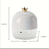 21 FARKLI DESEN PROJEKTÖRLÜ YANSITMALI DÖNEN ÇOCUK BEBEK ODASI GECE LAMBASI thumbnail 6