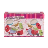 CEYLAN ADAM   ATF-3815-7A Renkli Emaye Tencere Tava Seti 11 Parça -Vardem Oyuncak thumbnail 2