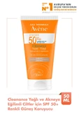 Avène Solaire Cleanance Yağlı Ciltler için Güneş Koruyucu Tinted SPF50+ 50 ml thumbnail 1