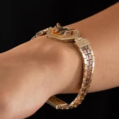 Özel Tasarım Arı Figürlü Altın Bileklik thumbnail 4