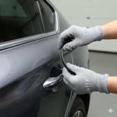 Kapı koruyucu siyah - 5m / DAKB35 thumbnail 2