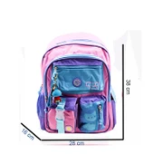 Muggle 3 Bölmeli Funny Okul Sırt Çanta Seti (Çanta+Beslenme Çantası+Kalemlik) - 4