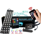 AYAK ALTI LED 12 LEDLİ UZAKTAN KUMANDALI SESE DUYARLI thumbnail 2