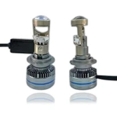 Led far ampulü beyaz H7 55w 12v 22000Lm csp chip lens canbus / LAAM980 - 1