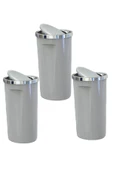 Primanova Lenox Çöp Kovası 35 LT Gri M-E76-07 ( 3 ADET ) thumbnail 1