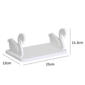 Kuğu Tasarımlı Kendinden Yapışkanlı Raf thumbnail 2