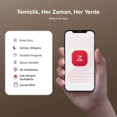 Q8 Max Pro Plus Akıllı Robot Süpürge Beyaz thumbnail 7