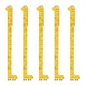 Sevimli Sarı Zürafa Boy Ölçüsü Sticker thumbnail 1