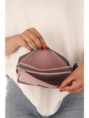 Relaxion Gül Kurusu İki Gözlü Krinkıl Kumaş Kalem Çantası Kalemlik (173) thumbnail 4