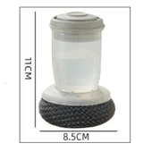 Deterjan Hazneli Telli Bulaşık Fırçası thumbnail 4