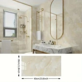 Sarı Mermer Desenli Alüminyum Plastik Duvar Stickerı thumbnail 1