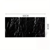 Siyah Mermer Desenli Alüminyum Plastik Duvar Sticker thumbnail 2