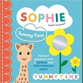 Sophie la Girafe Tummy Time: A fold-out playbook with a mirror and peep-through pages Board book thumbnail 1