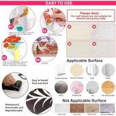 Tropikal Bitkiler Duvar Stickerı Model A thumbnail 2