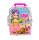 Anlily Biberonlu Bebek ve Bavulu - 02292 thumbnail 2