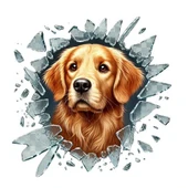 Fulcar Golden Araç Stickerı thumbnail 3