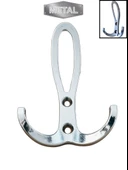 Metal Okyanus Krom Portmanto Askısı Duvar Tipi – Tekli thumbnail 1