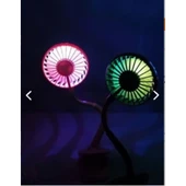 Ayarlanabilir Kıskaçlı Masa Üstü Mini Vantilatör thumbnail 2