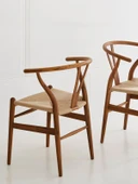 Windsor Hazeranlı İskandinav Ahşap Sandalye thumbnail 9