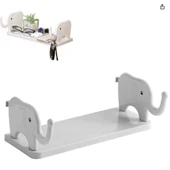 Fil Desenli Yapışkanlı Çok Amaçlı Raf thumbnail 4