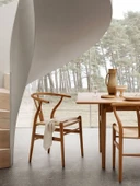 Windsor Hazeranlı İskandinav Ahşap Sandalye thumbnail 7