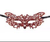 CEYLAN ADAM   Kırmızı Dantel Masquerade Maskesi 9 No thumbnail 1