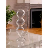 Pipetli Boğumlu Cam Bardak - 4