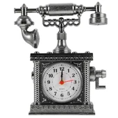 Vintage Telefon Tasarımlı Masa Saati thumbnail 3