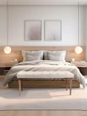 Gazzini Classic Retro Bench Puf thumbnail 1