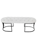 Viego Siyah Bench Puf thumbnail 3