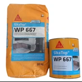 SikaTop® WP 667 Yarı Elastik Su Yalıtım Malzemesi 20+5=25 Kg - 1