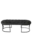 Viego Siyah Bench Puf thumbnail 8