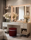 Zerafet Silver Luxery Puf thumbnail 9