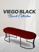 Viego Siyah Bench Puf thumbnail 11