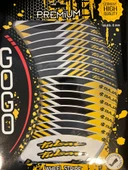 Gogo Premium Wheel Stripe – Jant Şeridi Çıkartma Seti - 5
