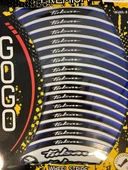 Gogo Premium Wheel Stripe – Jant Şeridi Çıkartma Seti - 6