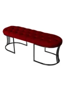 Viego Siyah Bench Puf thumbnail 12