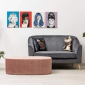 Velutto Lungo Lounge Puf thumbnail 4