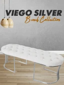 Viego Silver Bench Puf thumbnail 1