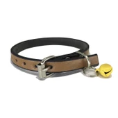 3 Adet Deri Kedi Tasması Zilli 30 cm - 3