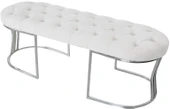 Viego Silver Bench Puf thumbnail 2