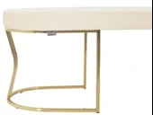 Viego Gold Smooth Bench Puf thumbnail 12